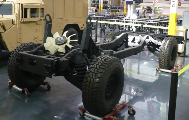 WarWheels.Net- M1151A1 HMMWV ECV "B" Chassis Photos